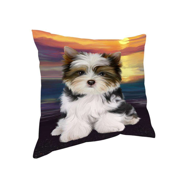 Biewer Terrier Dog Pillow PIL63288