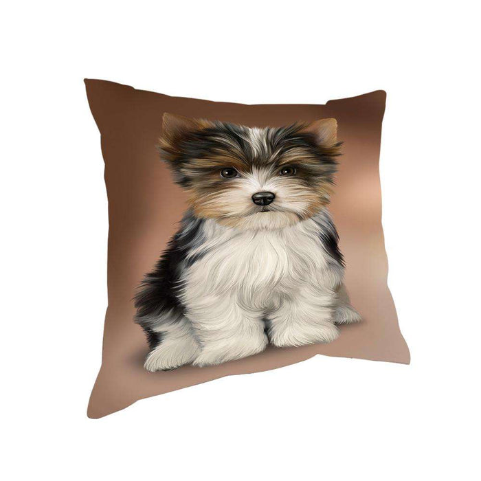 Biewer Terrier Dog Pillow PIL63304