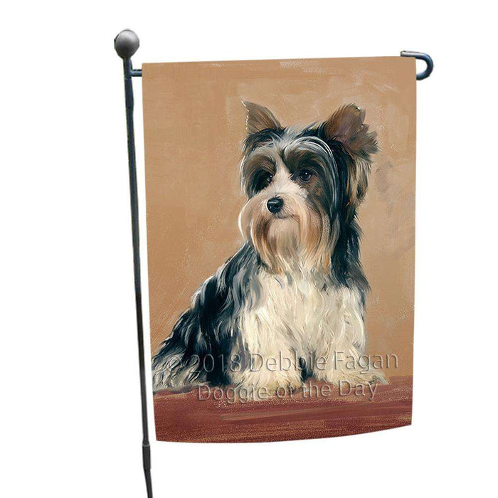 Biewer Terriers Dog Garden Flag GFLG54449