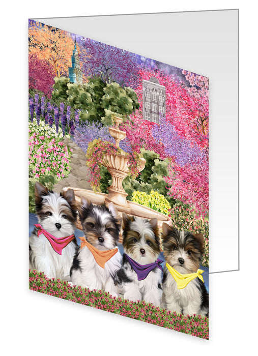 Biewer Terrier Greeting Cards & Note Cards with Envelopes: Explore a Variety of Designs, Custom, Invitation Card Multi Pack, Personalized, Gift for Pet and Dog Lovers