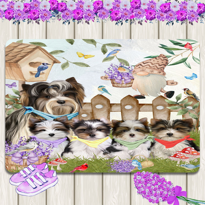 Biewer Terrier Area Rug and Runner, Explore a Variety of Designs, Indoor Floor Carpet Rugs for Living Room and Home, Personalized, Custom, Dog Gift for Pet Lovers