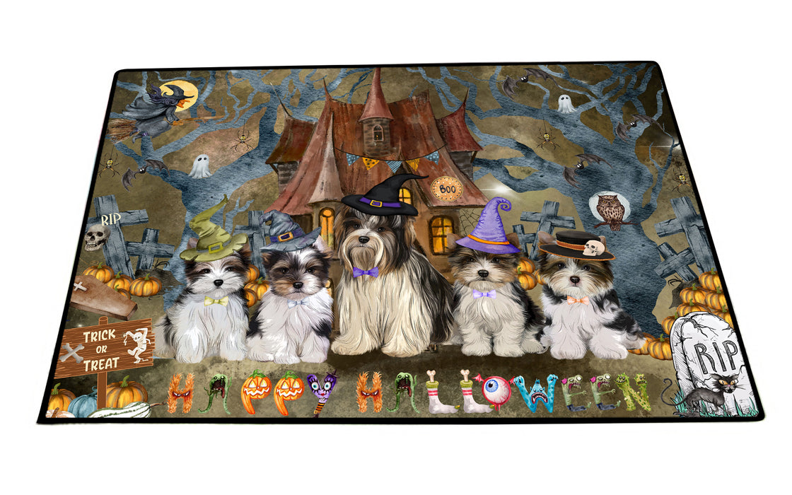 Biewer Terrier Floor Mats and Doormat: Explore a Variety of Designs, Custom, Anti-Slip Welcome Mat for Outdoor and Indoor, Personalized Gift for Dog Lovers