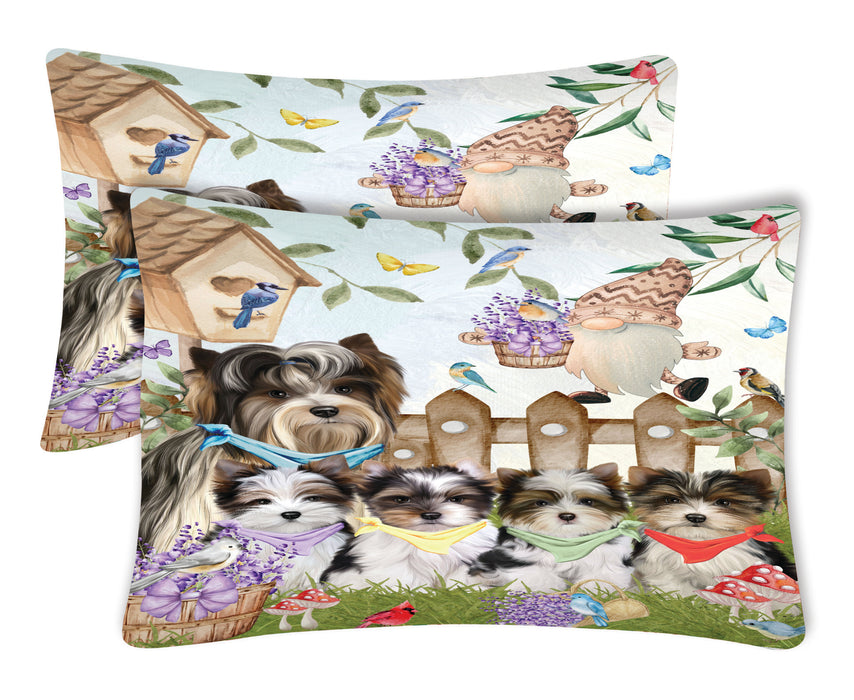 Biewer Terrier Pillow Case with a Variety of Designs, Custom, Personalized, Super Soft Pillowcases Set of 2, Dog and Pet Lovers Gifts