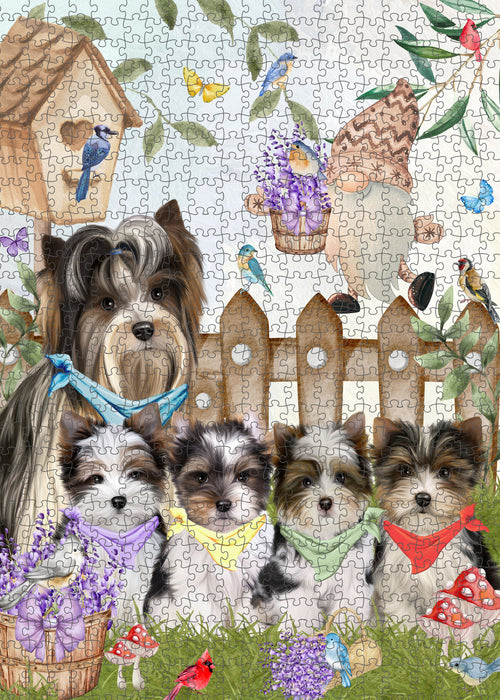Biewer Terrier Jigsaw Puzzle: Explore a Variety of Personalized Designs, Interlocking Puzzles Games for Adult, Custom, Dog Lover's Gifts