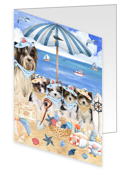 Biewer Terrier Greeting Cards & Note Cards with Envelopes, Explore a Variety of Designs, Custom, Personalized, Multi Pack Pet Gift for Dog Lovers