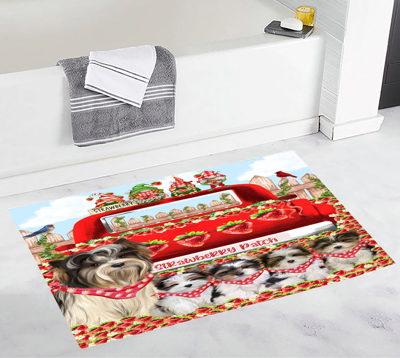 Biewer Terrier Personalized Bath Mat, Explore a Variety of Custom Designs, Anti-Slip Bathroom Rug Mats, Pet and Dog Lovers Gift