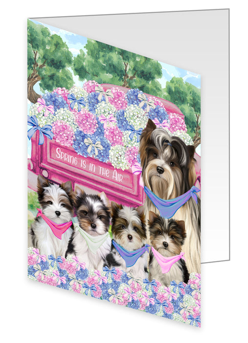 Biewer Terrier Greeting Cards & Note Cards: Invitation Card with Envelopes Multi Pack, Personalized, Explore a Variety of Designs, Custom, Dog Gift for Pet Lovers