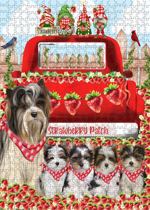Biewer Terrier Jigsaw Puzzle for Adult, Explore a Variety of Designs, Interlocking Puzzles Games, Custom and Personalized, Gift for Dog and Pet Lovers