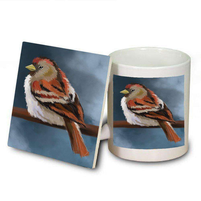 Bird Mug and Coaster Set