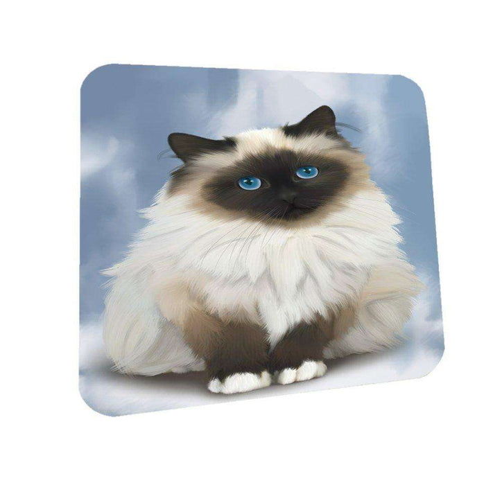 Birman Cat Coasters Set of 4