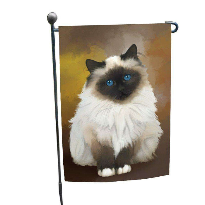 Birman Cat Garden Flag