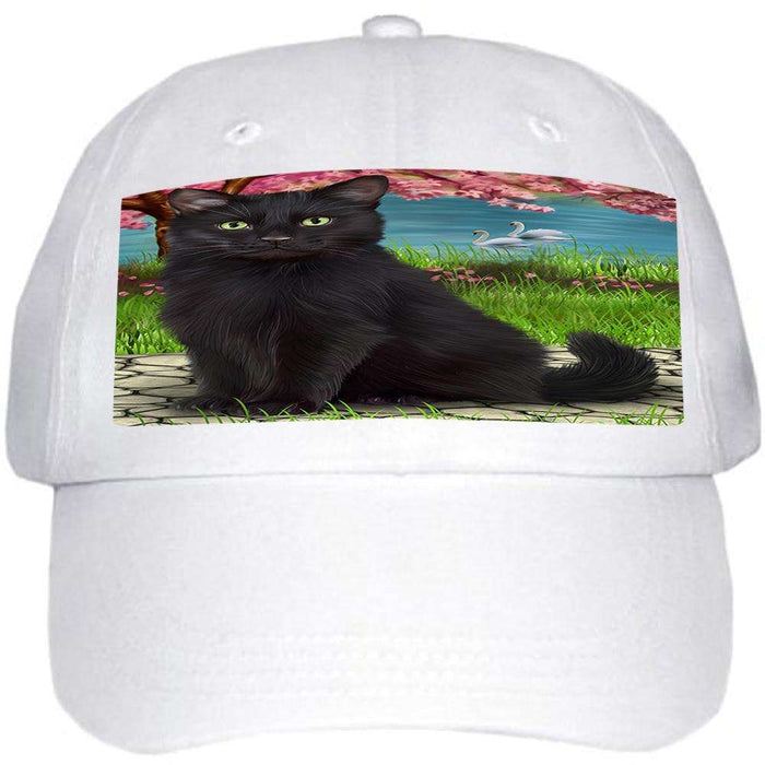 Black Cat Ball Hat Cap HAT58944