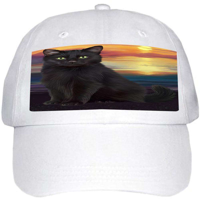 Black Cat Ball Hat Cap HAT58947