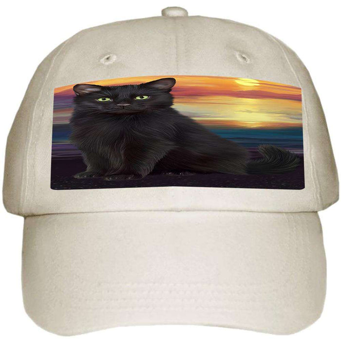 Black Cat Ball Hat Cap HAT58947