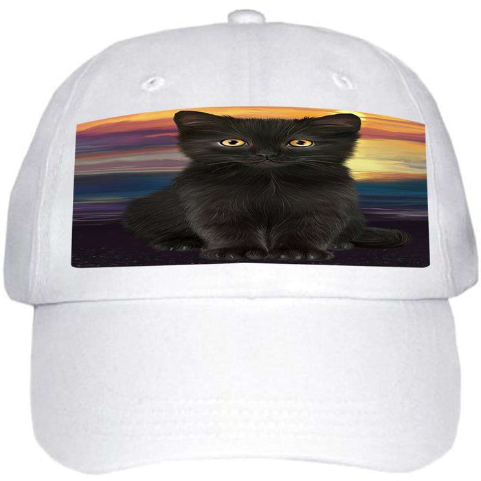 Black Cat Ball Hat Cap HAT58950