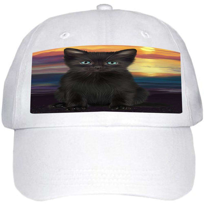 Black Cat Ball Hat Cap HAT58953
