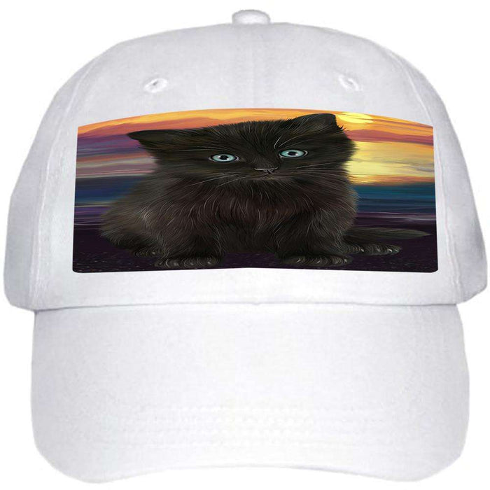 Black Cat Ball Hat Cap HAT58959