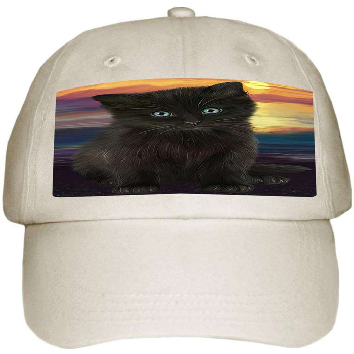 Black Cat Ball Hat Cap HAT58959