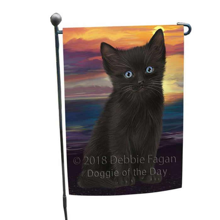 Black Cat Garden Flag GFLG51738