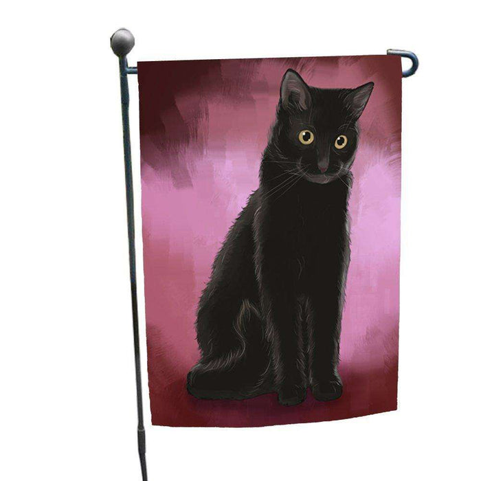 Black Cat Garden Flag