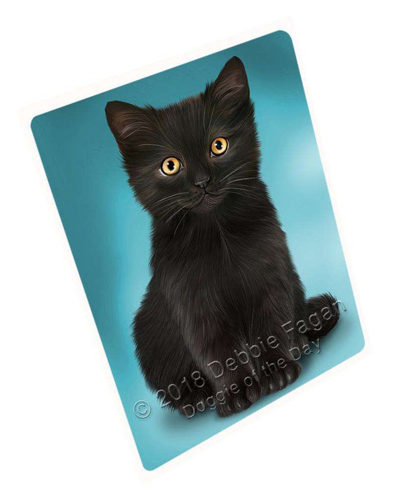 Black Cat Large Refrigerator / Dishwasher Magnet RMAG70956