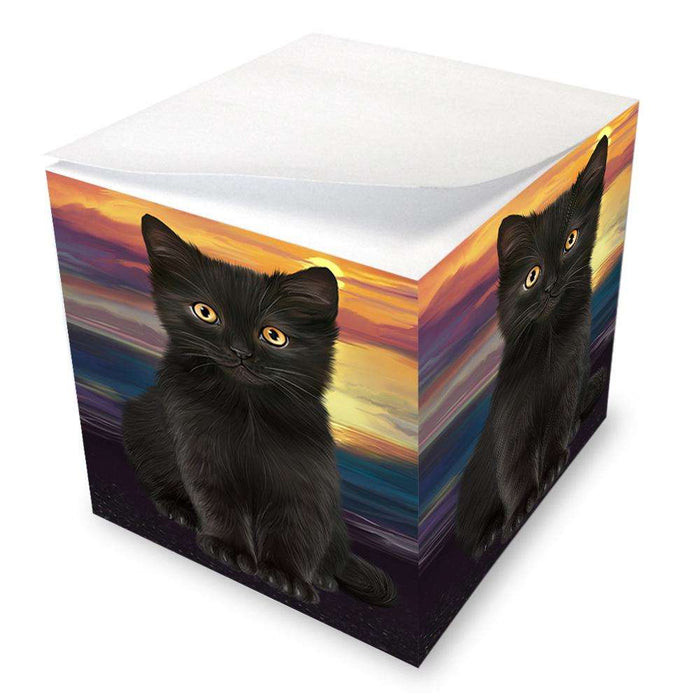 Black Cat Note Cube NOC51739