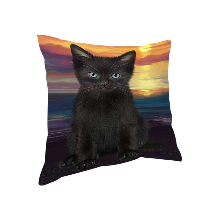Black Cat Pillow PIL63324