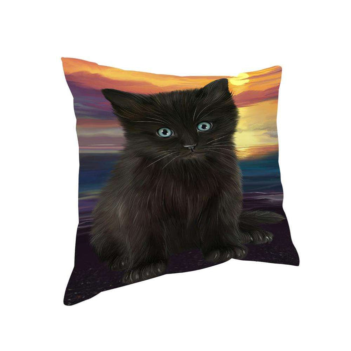 Black Cat Pillow PIL63332