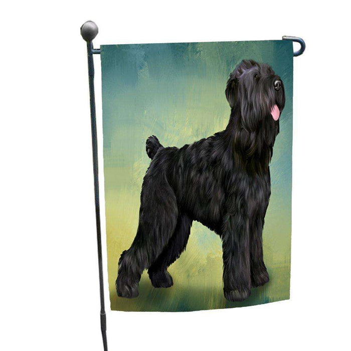 Black Russian Terrier Dog Garden Flag