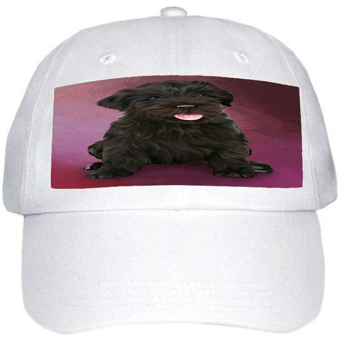 Black Russian Terrier Puppy Dog Ball Hat Cap