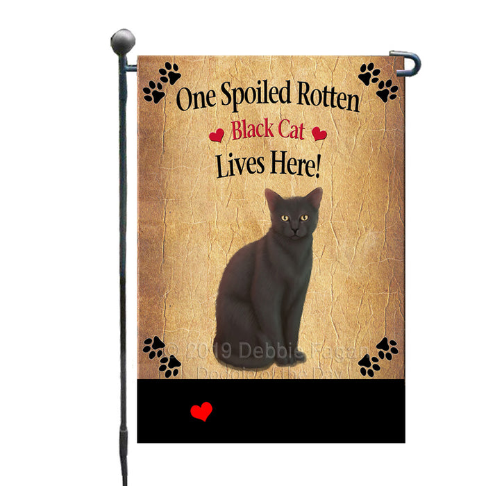 Personalized Spoiled Rotten Black Cat GFLG-DOTD-A63127