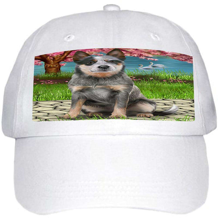 Blue Heeler Dog Ball Hat Cap HAT58974