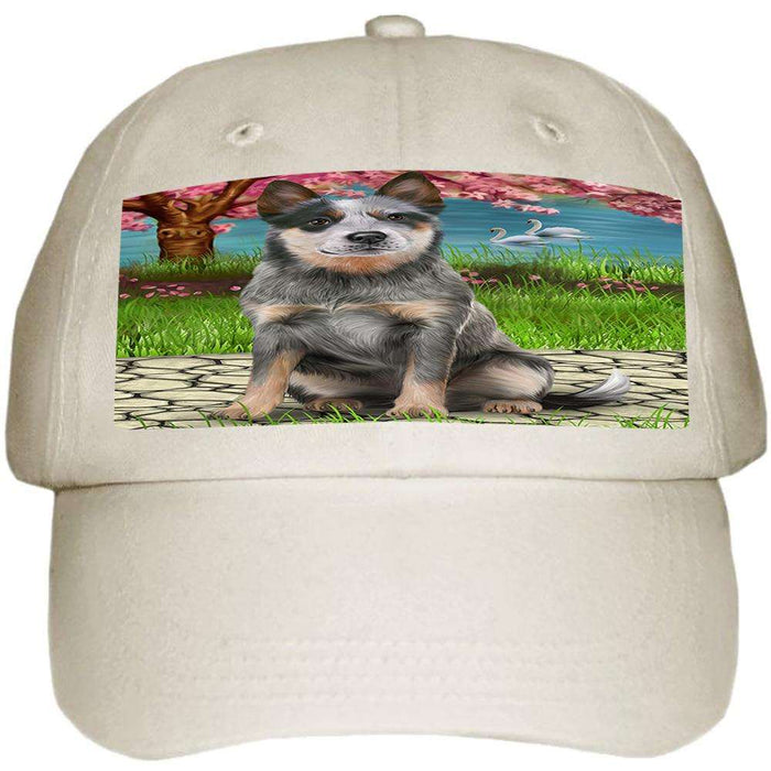 Blue Heeler Dog Ball Hat Cap HAT58974