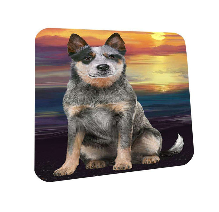 Blue Heeler Dog Coasters Set of 4 CST51703