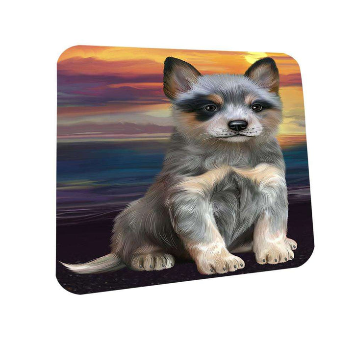 Blue Heeler Dog Coasters Set of 4 CST51704