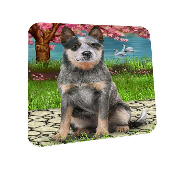 Blue Heeler Dog Coasters Set of 4 CST51706