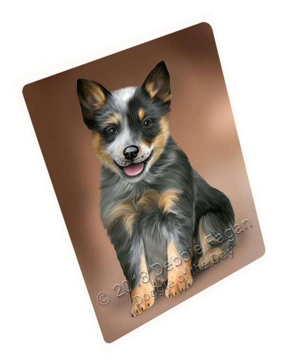 Blue Heeler Dog Large Refrigerator / Dishwasher Magnet RMAG70974