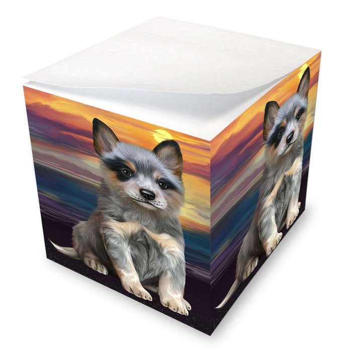 Blue Heeler Dog Note Cube NOC51745