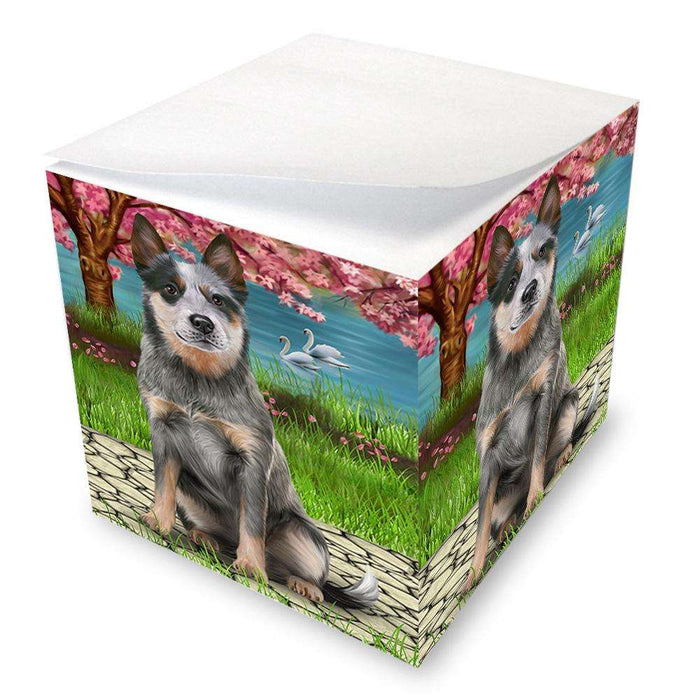 Blue Heeler Dog Note Cube NOC51747