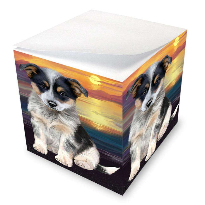 Blue Heeler Dog Note Cube NOC51750