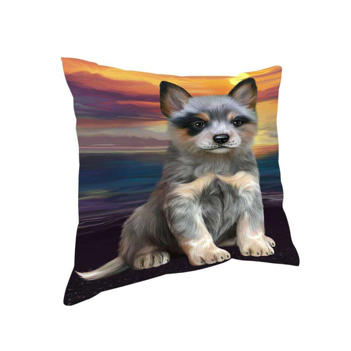 Blue Heeler Dog Pillow PIL63344