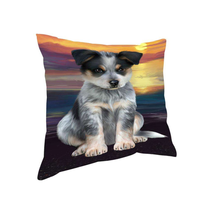 Blue Heeler Dog Pillow PIL63356