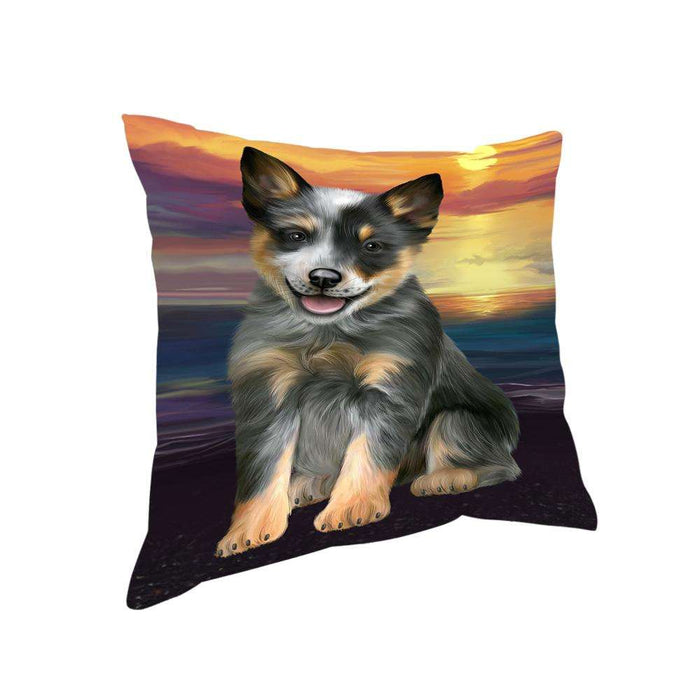 Blue Heeler Dog Pillow PIL63360