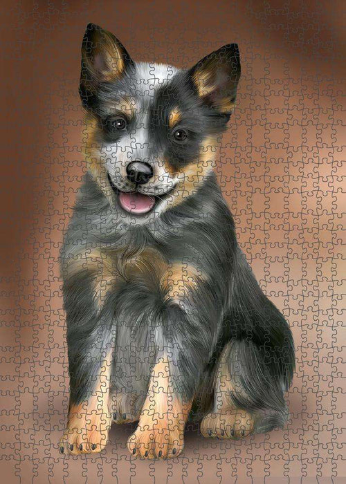 Blue Heeler Dog Puzzle with Photo Tin PUZL59325