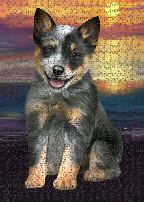 Blue Heeler Dog Puzzle with Photo Tin PUZL59334