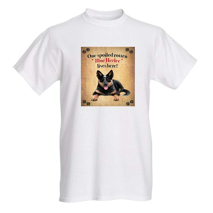 Blue Heeler Spoiled Rotten Dog T-Shirt