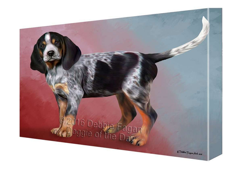 Bluetick Coonhound Dog Canvas Wall Art CV042