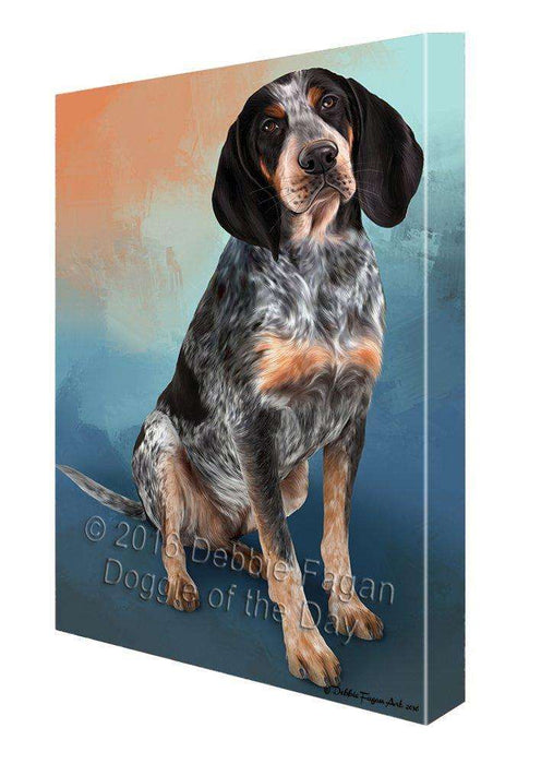 Bluetick Coonhound Dog Canvas Wall Art