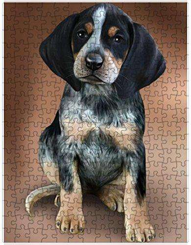 Bluetick Coonhound Dog Puzzle with Photo Tin (300 pc.)