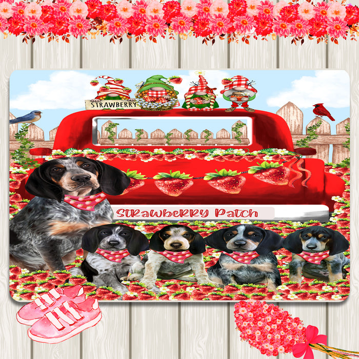 Bluetick Coonhound Area Rug and Runner: Explore a Variety of Custom Designs, Personalized, Floor Carpet Indoor Rugs for Home and Living Room, Gift for Pet and Dog Lovers